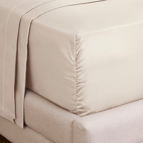 Dorma 800 Thread Count 100% Cotton Sateen Fitted Sheet - image 1