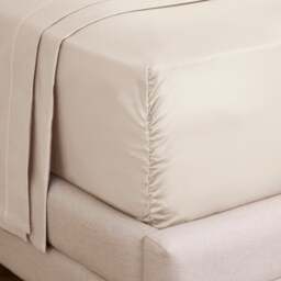 Dorma 800 Thread Count 100% Cotton Sateen Fitted Sheet - thumbnail 1