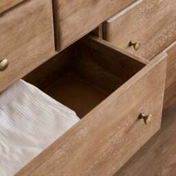Giselle 7 Drawer Chest, Mango Wood - thumbnail 3