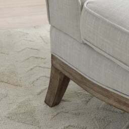 Esme Cream Linen Chair - thumbnail 4