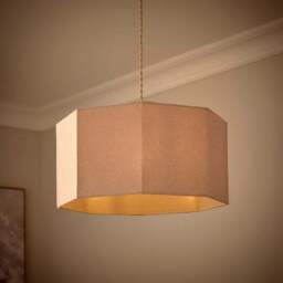 Luna Octagon Easy Fit Lamp Shade - thumbnail 2