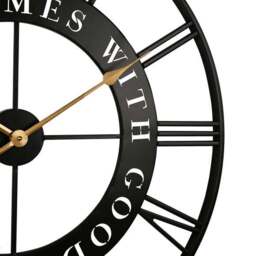 Hometime Good Times Round Skeleton Wall Clock - thumbnail 2