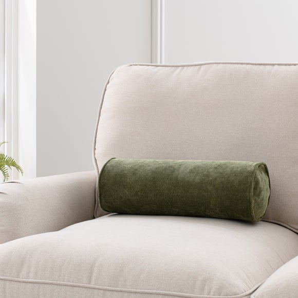 Velour Bolster Cushion Cover - image 1