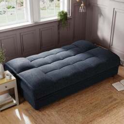 Emery Squish Soft Chenille Clic Clac Storage Sofa Bed - thumbnail 3