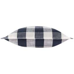 Yard Chesil Check Outdoor Cotton Square Cushion Cover - thumbnail 3