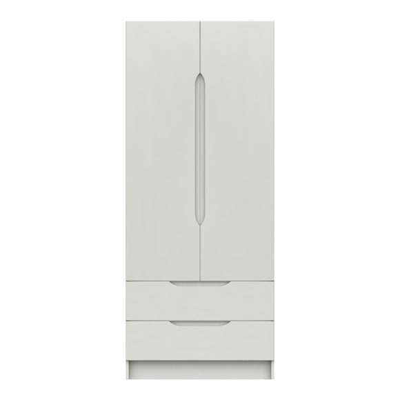 Legato Double 2 Drawer Wardrobe