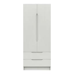 Legato Double 2 Drawer Wardrobe