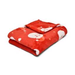 Bedlam Jolly Santa Fleece Throw Blanket
