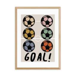 East End Prints Goal! Print by Wonder and Rah - thumbnail 2