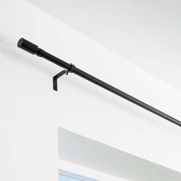 Barrel Extendable Metal Eyelet Curtain Pole - image 1