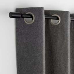 Barrel Extendable Metal Eyelet Curtain Pole - thumbnail 3