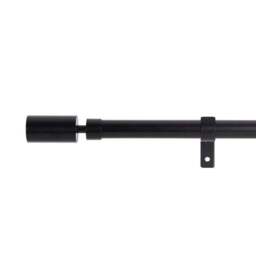 Barrel Extendable Metal Eyelet Curtain Pole - thumbnail 2