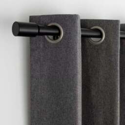 Barrel Extendable Metal Eyelet Curtain Pole - thumbnail 4