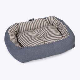 Danish Design Rustic Stripes Snuggle Dog Bed - thumbnail 1