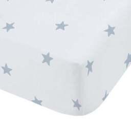 Mini Star & Stripes 100% Cotton Fitted Bed Sheet - thumbnail 3