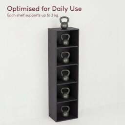 Oxford 5 Tier Cube Bookcase - thumbnail 6