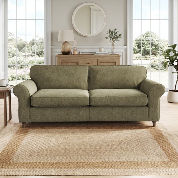 Flori Soft Chenille 4 Seater Sofa - image 1