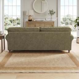 Flori Soft Chenille 4 Seater Sofa - thumbnail 3