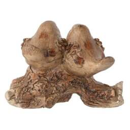 Country Living Wood Effect Birds on a Branch Ornament - thumbnail 4