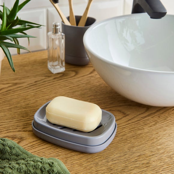 Plastic Soap Dish - image 1