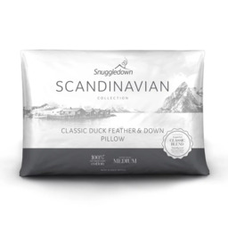 Snuggledown Pack of 2 Scandinavian Duck Feather and Down Side Sleeper Pillows - thumbnail 2
