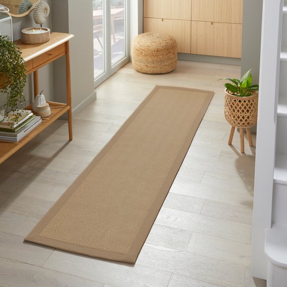 Herringbone Border Runner - image 1