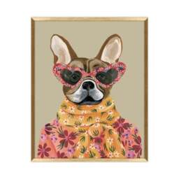 Artko Fabulous Frenchie by Yvette St Amant Framed Print - thumbnail 3