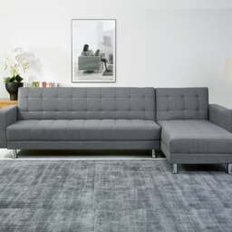 Lukas Reversible Corner Double Sofa Bed - thumbnail 1