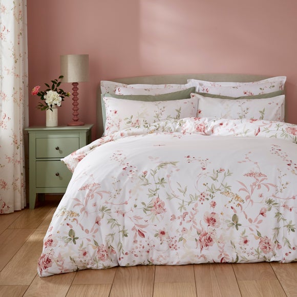 Nola Floral Duvet Cover and Pillowcase Set - image 1