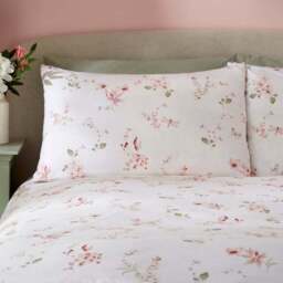 Nola Floral Duvet Cover and Pillowcase Set - thumbnail 4