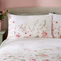Nola Floral Duvet Cover and Pillowcase Set - thumbnail 2