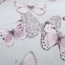 Catherine Lansfield Scatter Butterfly Heather Duvet Cover and Pillowcase Set - thumbnail 3