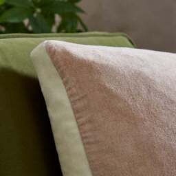 Box Edge Cotton Square Cushion - thumbnail 4