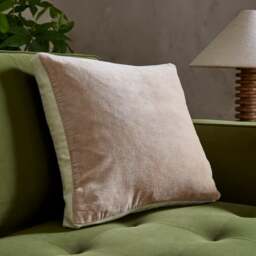 Box Edge Cotton Square Cushion - thumbnail 1