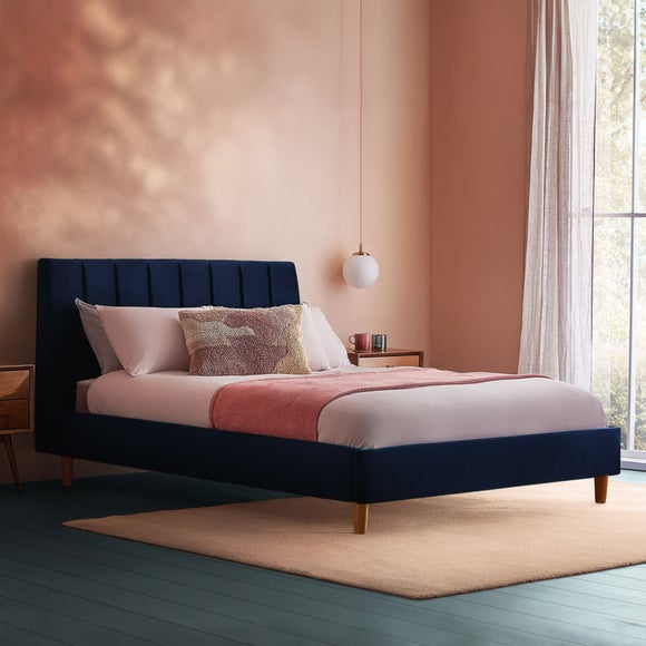 Silentnight Octavia Bed Frame, Velvet - image 1