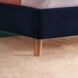 Silentnight Octavia Bed Frame, Velvet - thumbnail 4