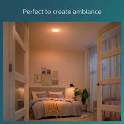 Philips Warm White Superslim Integrated LED Flush Ceiling Light - thumbnail 5