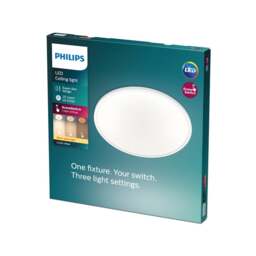 Philips Warm White Superslim Integrated LED Flush Ceiling Light - thumbnail 1