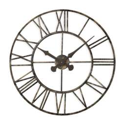 Vintage Skeleton Indoor Outdoor Wall Clock - thumbnail 1