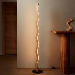 Wave Modern LED Floor Lamp
