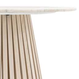 Cedar and Sage Lymbridge 4 Seater Round Dining Table - thumbnail 5