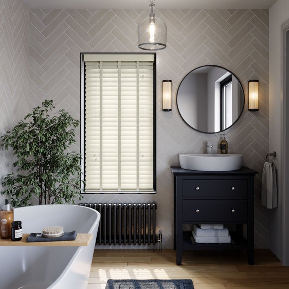 Made To Measure 63mm Slats White Taped Venetian Blind - image 1