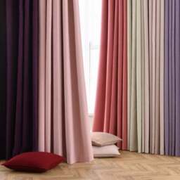 Luna Brushed Eyelet Curtains (Blackout Thermal Available) - thumbnail 6