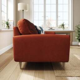 Sven Opulent Velvet 3 Seater Sofa - thumbnail 2