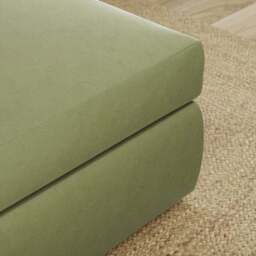 Blake Opulent Velvet Footstool - thumbnail 4