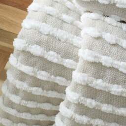 Catherine Lansfield Stab Stitch Throw Blanket 125cm x 150cm - thumbnail 2