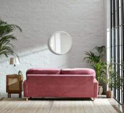 Martha Vintage Soft Chenille 3 Seater Sofa - thumbnail 5