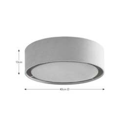 Nesa 2 Light Shallow Flush Ceiling Light - thumbnail 6