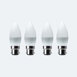 Set of 4 Status 4W Filament BC Candle Bulbs - thumbnail 4