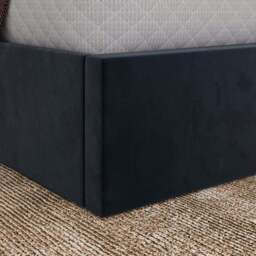 Skylar Velvet Ottoman Bed - thumbnail 3